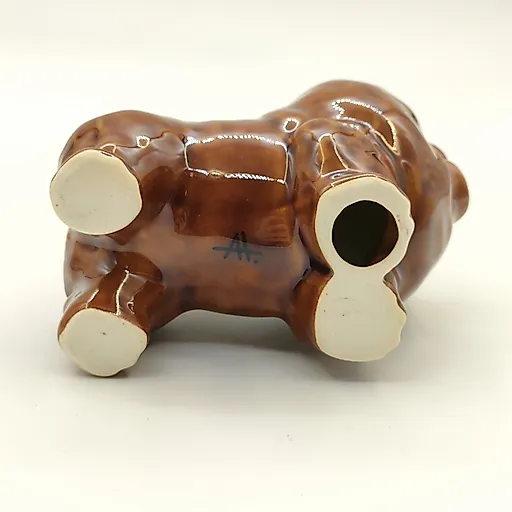 Фаянсовая статуэтка «Чау-чау» от Керамической мастерской Николая Абрамовича, Россия, 2000-2020 гг. - View 5