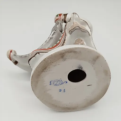 Фарфоровая статуэтка «Девочка-якутка с севрюгой», ЛФЗ, СССР, 1970-1980 - View 6