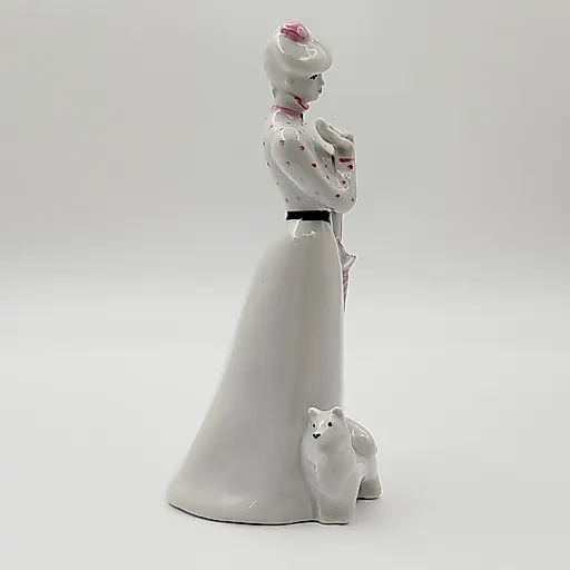 Фарфоровая статуэтка «Дама с собачкой», Дулёво, 1987 г. - View 2
