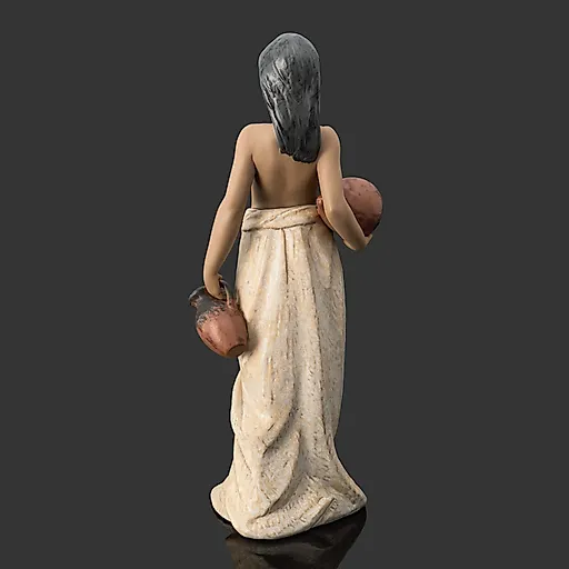 Фарфоровая статуэтка «Девушка с двумя кувшинами» Lladro, Испания, 1995-2020 - View 3