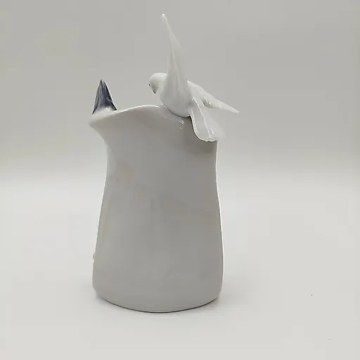 Фарфоровая плакетка Lladro с голубем и розой, 1998 - View 3