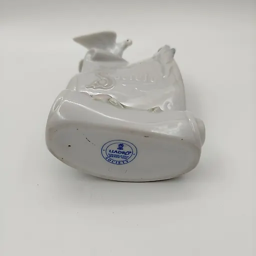 Фарфоровая плакетка Lladro с голубем и розой, 1998 - View 6
