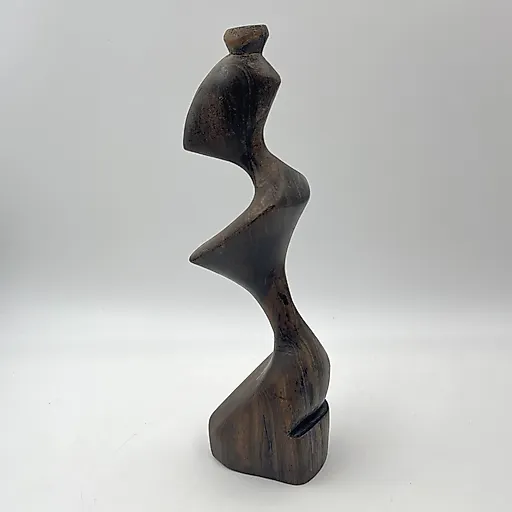 Деревянная статуэтка силуэт девушки, резьба, Африка, 1990-2010 - View 3