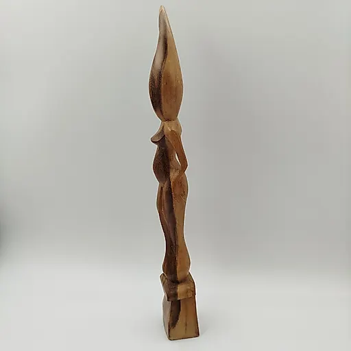 Статуэтка «Африканка» из дерева, резьба, Африка, 1970-2000 гг. - View 2