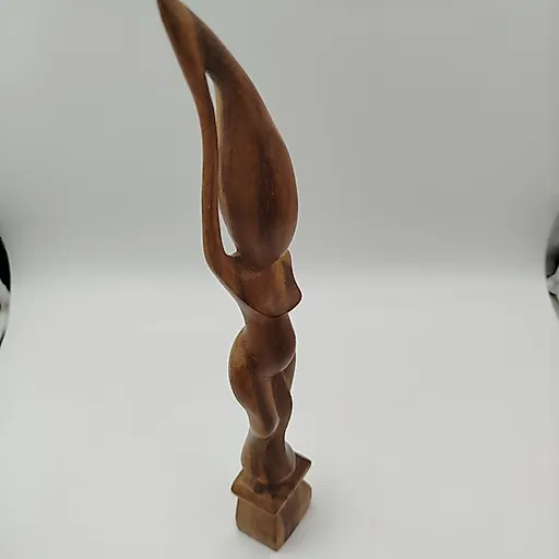 Статуэтка «Африканка» из дерева, резьба, Африка, 1970-2000 гг. - View 5
