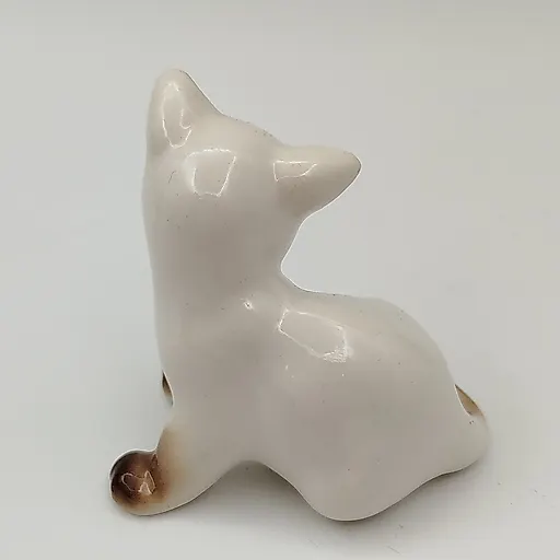 Фарфоровая статуэтка «Котенок Парамоша сиамский», ЛФЗ, 1980-1990 - View 3
