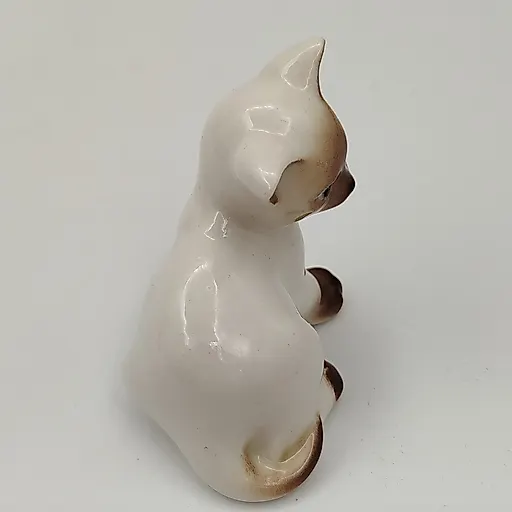 Фарфоровая статуэтка «Котенок Парамоша сиамский», ЛФЗ, 1980-1990 - View 4