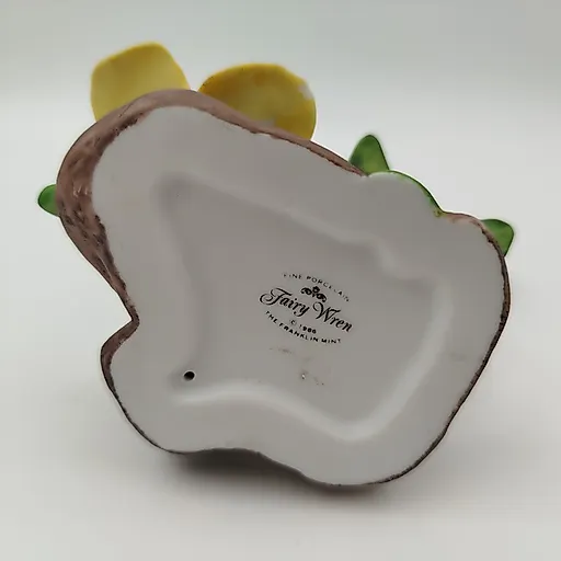 Фарфоровая статуэтка «Прекрасный расписной малюр» The Franklin Mint, бисквит, роспись - View 5