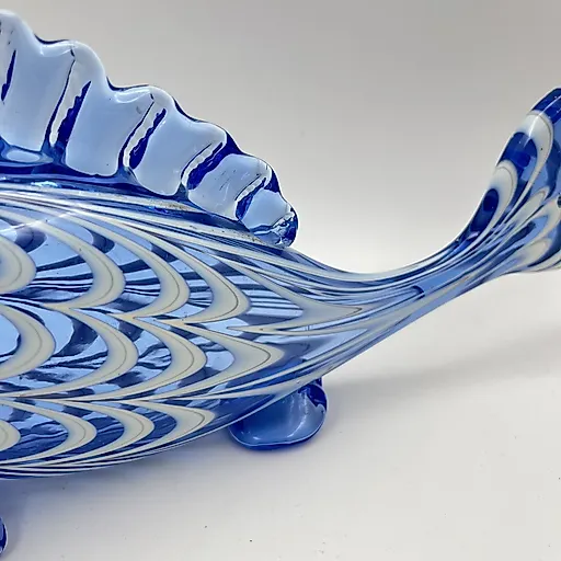 Статуэтка «Рыба» из стекла в гутной технике, СССР, 1970–1990 гг. - View 4