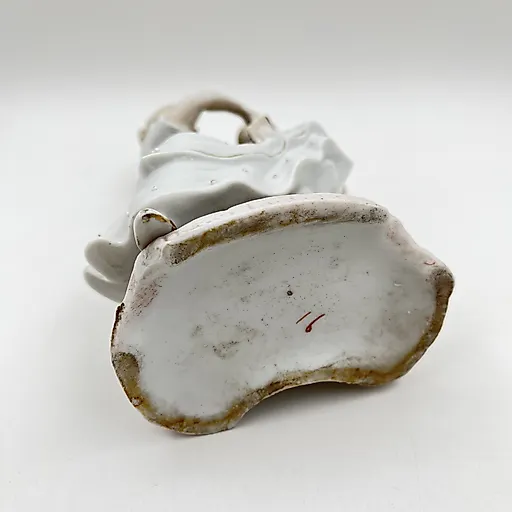 Фарфоровая статуэтка «Хлеб Наш Насущный» (Unser täglich Brot) из бисквита с росписью и золочением, Германия, 1920-1950 гг. - View 9