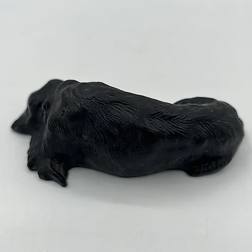 Статуэтка «Лежащий сеттер», чугун, литье, Касли, СССР, 1960-1980 гг. - View 3