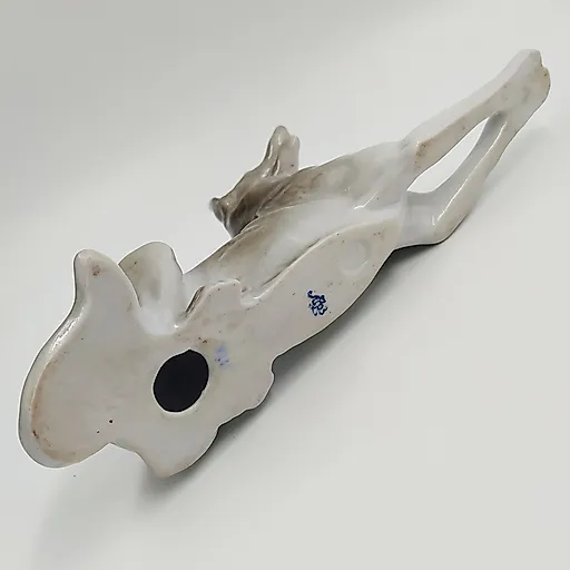 Фарфоровая статуэтка «Немецкая овчарка» ЛФЗ, СССР, 1950-1960 - View 4