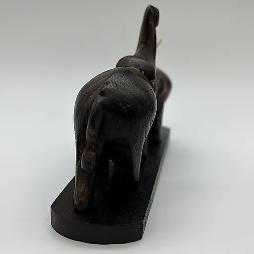 Статуэтка «Слоны» из дерева и кости, Индия, 1980–1990 гг. - View 4