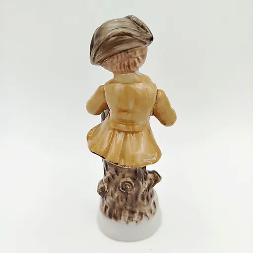 Фарфоровая статуэтка "Юноша с лютней", Китай, 1970-1990 - View 2