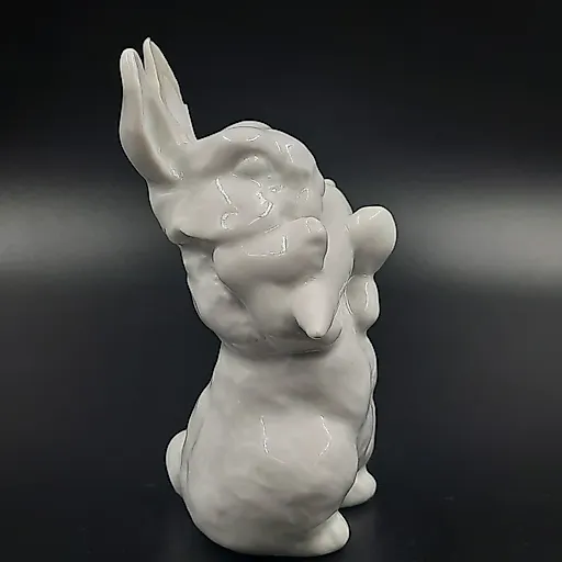 Фарфоровая статуэтка «Заяц с морковкой» Чарушин, ЛФЗ, 1970-1990 - View 2