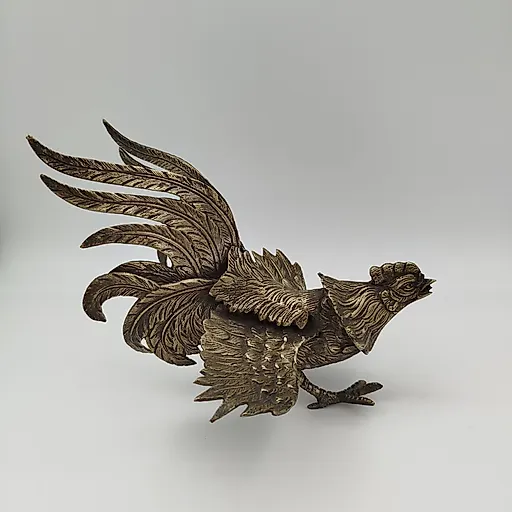 Статуэтка «Петух» из металла, Западная Европа, 1970–1990-е годы - View 3