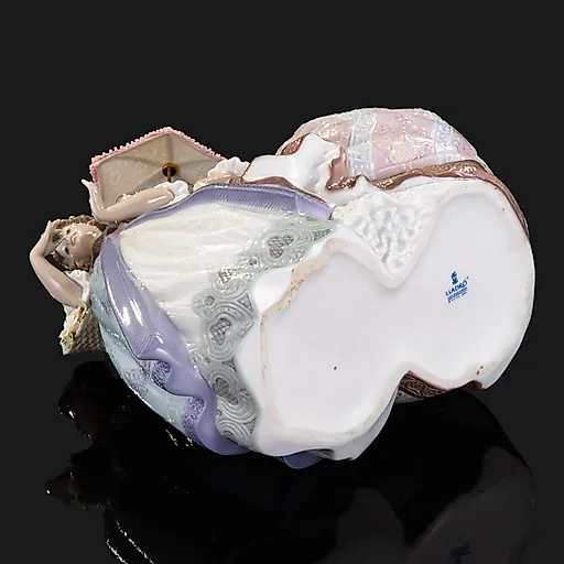 Фарфоровая статуэтка Две сестры, Lladro, Испания, 1989-1990 - View 4