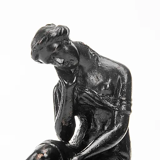 Статуэтка «Девушка с кувшином» из силумина, СССР, 1970-1990 - View 3