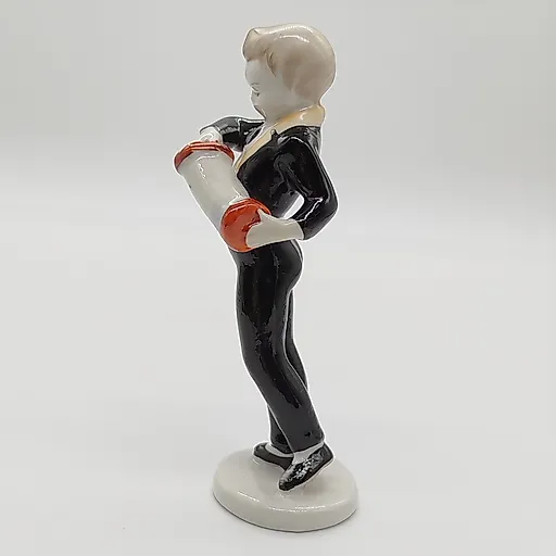 Фарфоровая статуэтка «Гармонист» Hollohaza, Венгрия, 1970-1980 - View 2