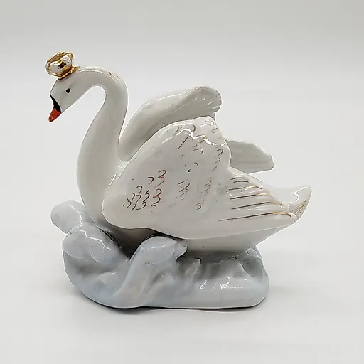 Фарфоровая статуэтка «Царевна-Лебедь» П.М. Кожина, Дулёво, СССР, 1950-1970 гг. - View 3