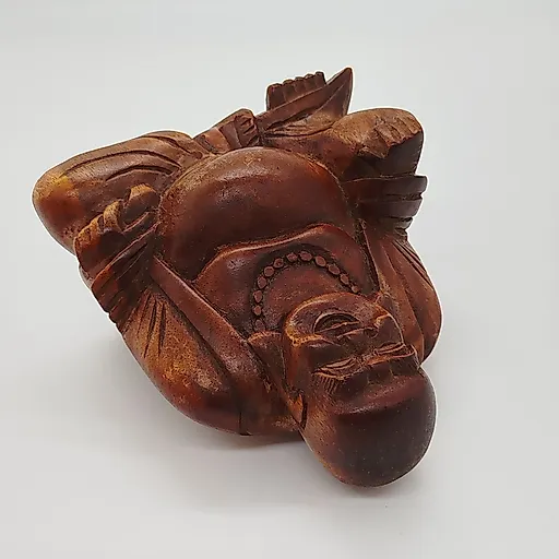 Статуэтка Будды Хотэя из дерева, резьба, Азия, 1980-2000 гг. - View 5