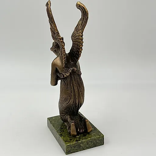 Бронзовая статуэтка Психея на змеевике, Европа, 2000-2020 - View 4