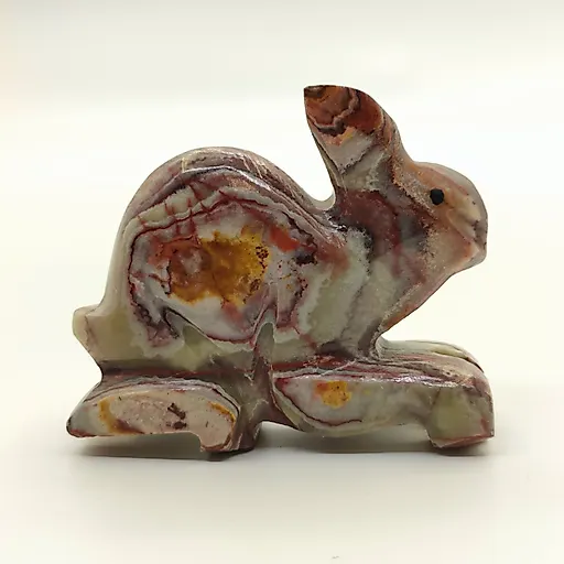Статуэтка Заяц из оникса, ручная резьба, Азия, 2000-2015 гг. - View 3