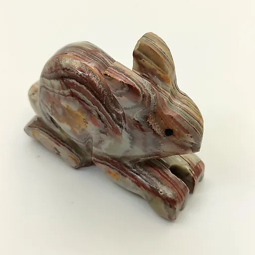 Статуэтка Заяц из оникса, ручная резьба, Азия, 2000-2015 гг. - View 5