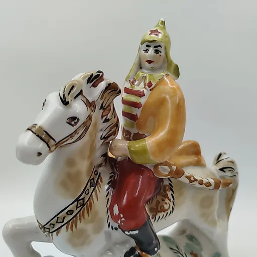 Фарфоровая статуэтка «Красный витязь» (Буденовец), Полонский ЗХК, Украина, 1980-2000 гг. - View 2