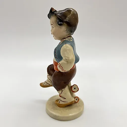 Статуэтка «Мальчик» из керамики с росписью, Германия, 1960-1970 гг. - View 5