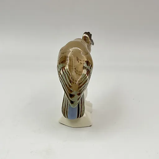 Фарфоровая статуэтка «Попугай какаду» Royal Dux, Чехия, 1990-2000 гг. - View 3