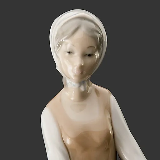 Фарфоровая статуэтка «Девушка у фонтана» Vicente Martinez, NAO Porcelain, Испания - View 8