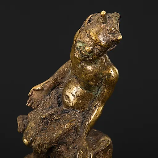 Статуэтка Сатир (Фавн) из бронзы, литье, Западная Европа, 1930-1960 - View 2