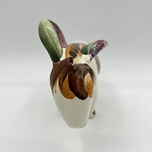 Статуэтка Ослик, фаянс, роспись, ЗиК Конаково, СССР, 1974-1991 - View 2