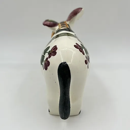 Статуэтка Ослик, фаянс, роспись, ЗиК Конаково, СССР, 1974-1991 - View 4