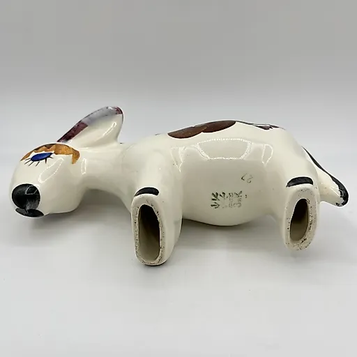 Статуэтка Ослик, фаянс, роспись, ЗиК Конаково, СССР, 1974-1991 - View 6