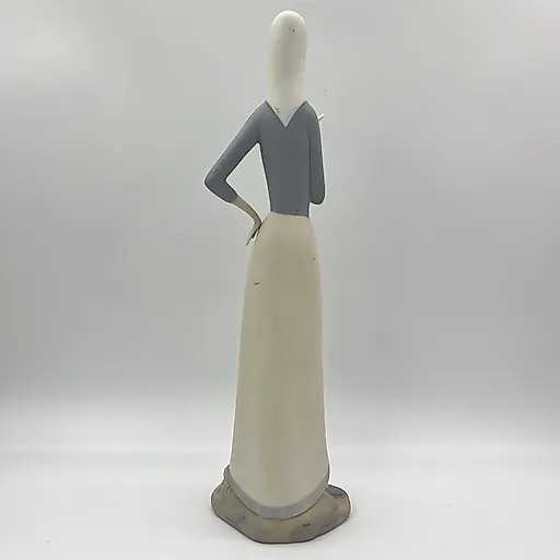 Фарфоровая статуэтка «Девушка с голубем» в стиле Lladro, Испания, 1970-1978 - View 4