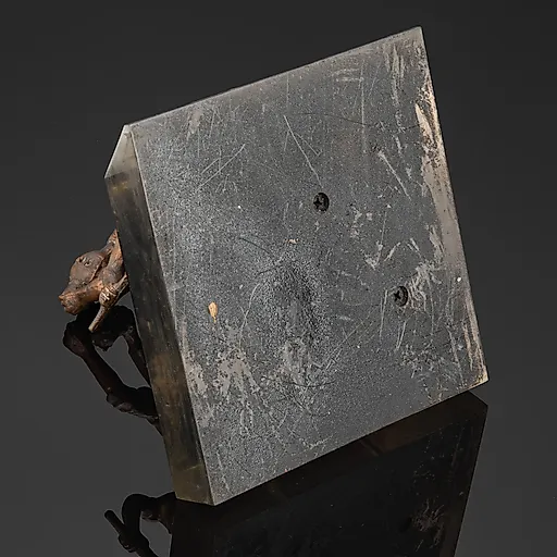 Бронзовая скульптура «Обуховцы» на постаменте, СССР, 1960-1980 - View 5