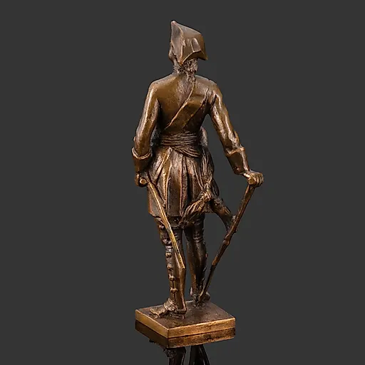 Бронзовая статуэтка Петра I, литье, СССР, 1970–1990-е годы - View 4