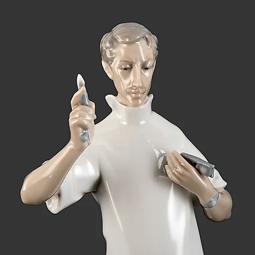 Фарфоровая статуэтка «Зубной врач» от Lladro, Испания, 1970-е годы - View 2