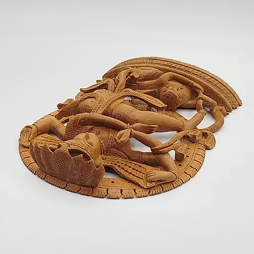 Статуэтка Шива из резного кипариса, Индия, 1990-2010 - View 3