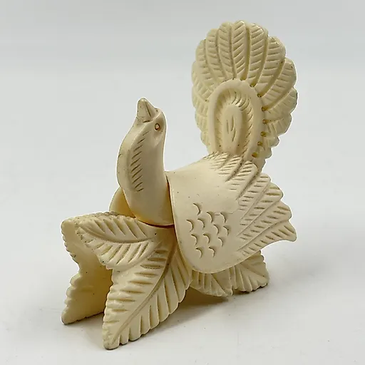 Советская резная статуэтка «Глухарь» из кости, 1980-1990 гг. - View 2