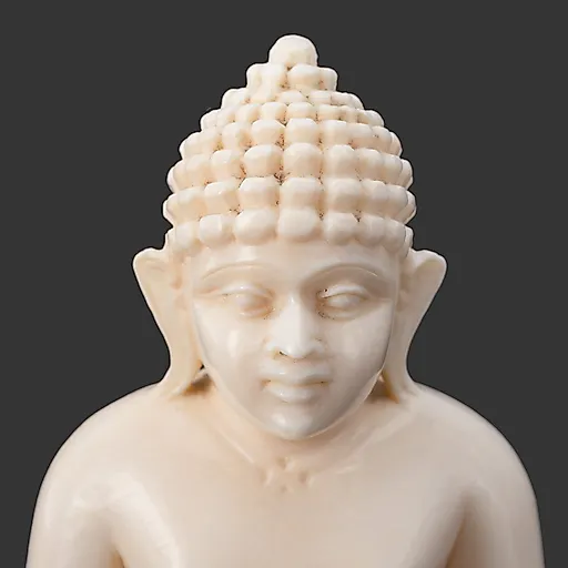 Резная статуэтка Будды из кости, Индия, 1960-1980 гг. - View 2