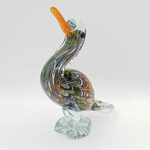 Стеклянная утка в стиле Мурано, гутная техника, Европа, 1970–1990-е - View 5