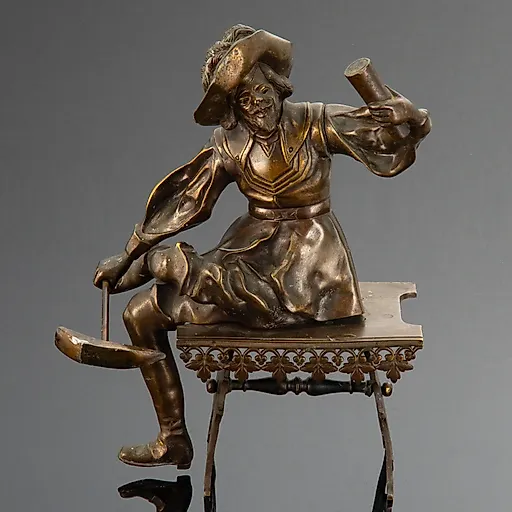 Статуэтка "Барон"  металл, Западная Европа, 1970-1990 гг.