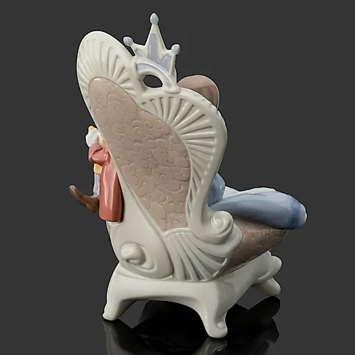 Фарфоровая статуэтка "Алиса в стране чудес" от Lladro, Испания, 2008-2020 гг. - View 3