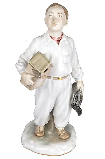 Мальчик со скворечником