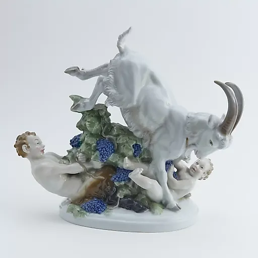 "Козел с сатиром и путти"