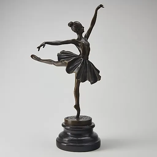Бронзовая статуэтка Балерина в стиле Арт-деко