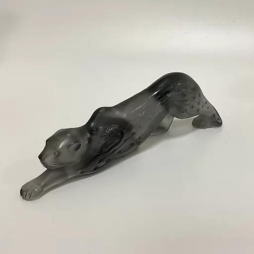 Статуэтка пантеры дымчатого оттенка "Zeila"